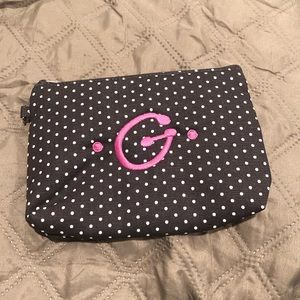 thirty-one Polka Dot Mini Zipper Pouch